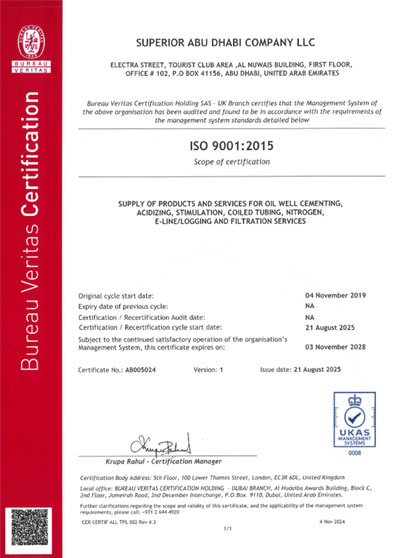 Certificates