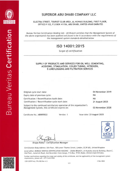 Certificates